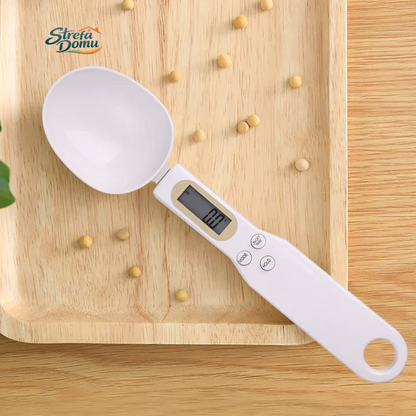 Łyżka jako Waga™ – Precyzyjna Cyfrowa Miarka 0.1g/500g